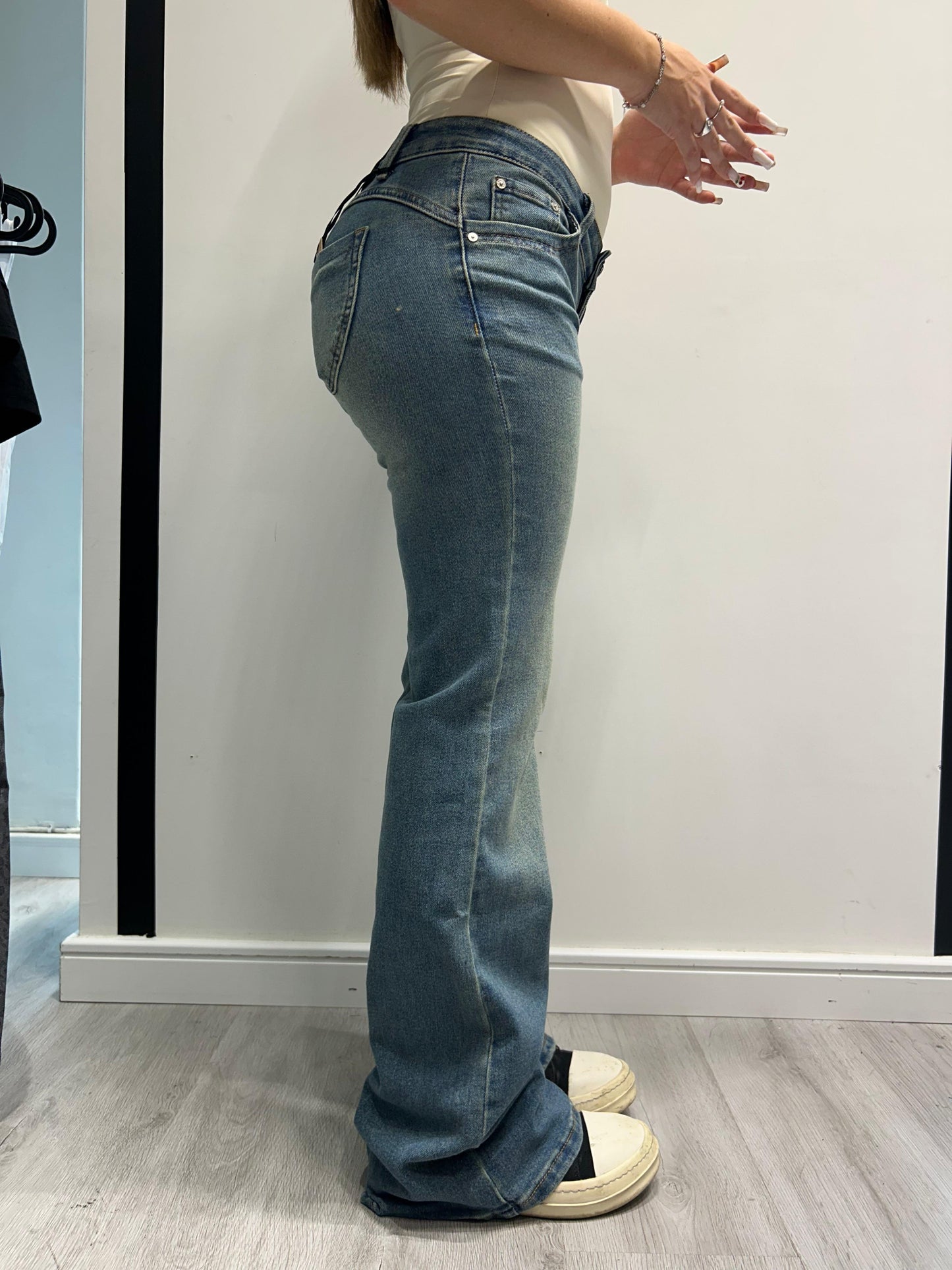 Jeans vita bassa