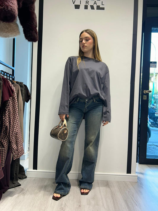 Jeans vita bassa