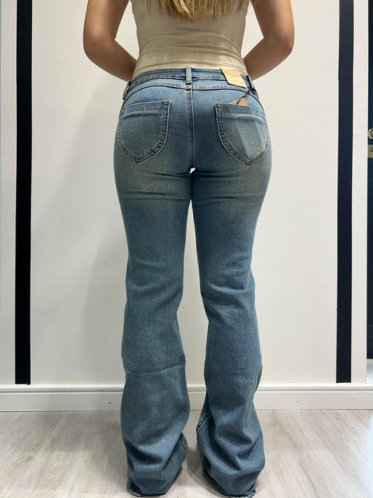 Jeans vita bassa