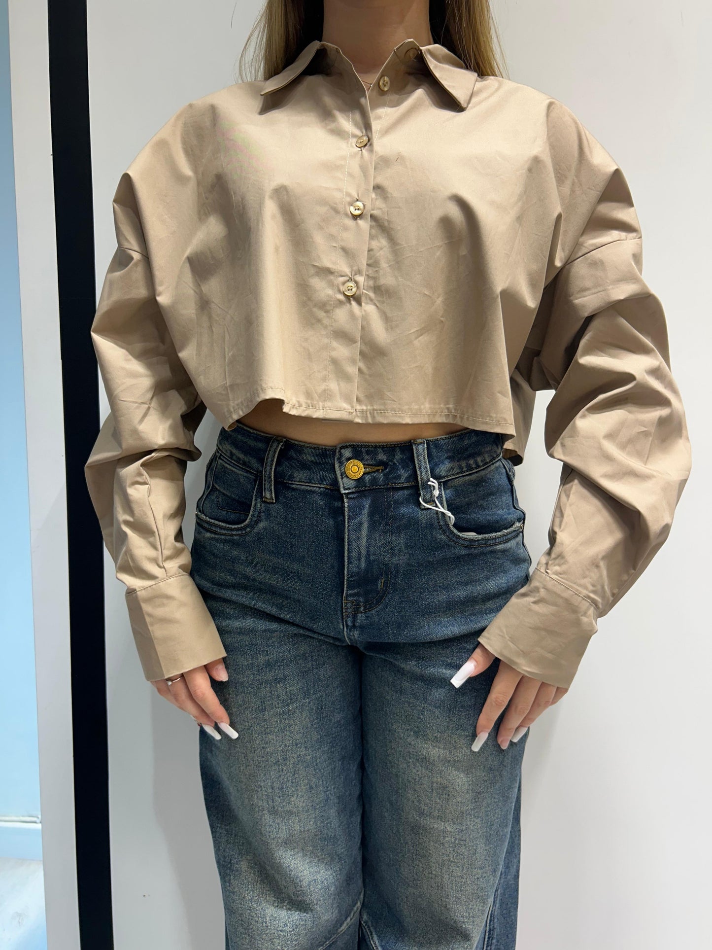 Camicia crop