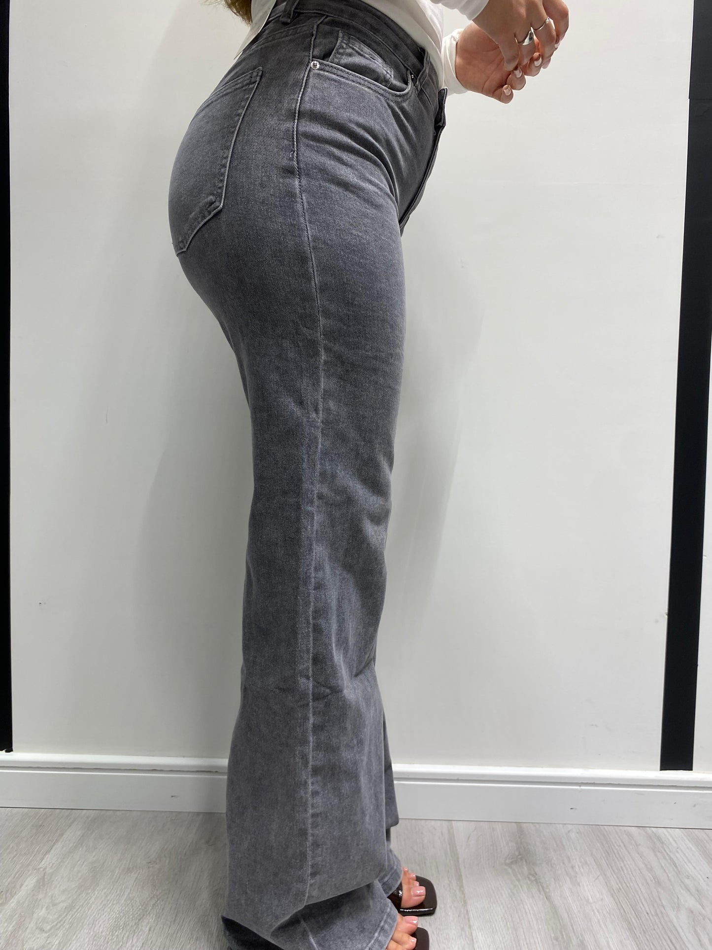 Jeans grigio regular