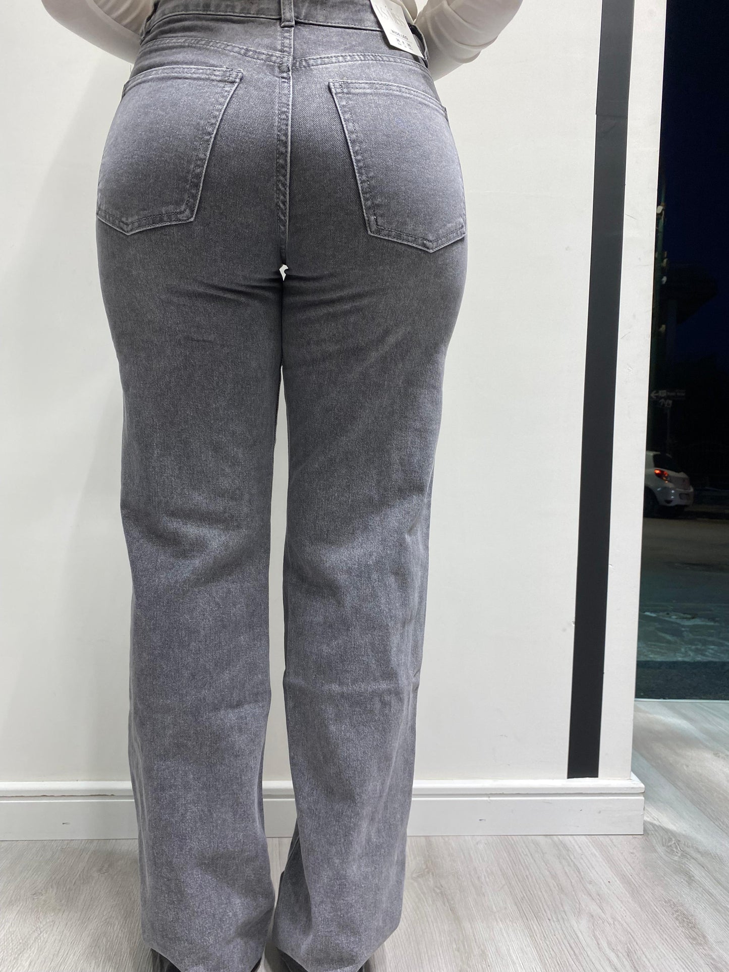 Jeans grigio regular