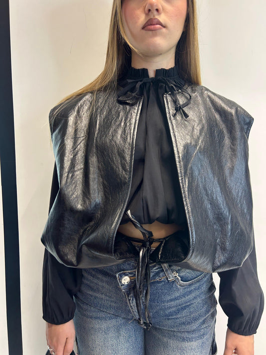 Smanicato in eco pelle