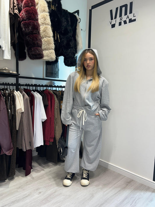 Felpa con zip Just West