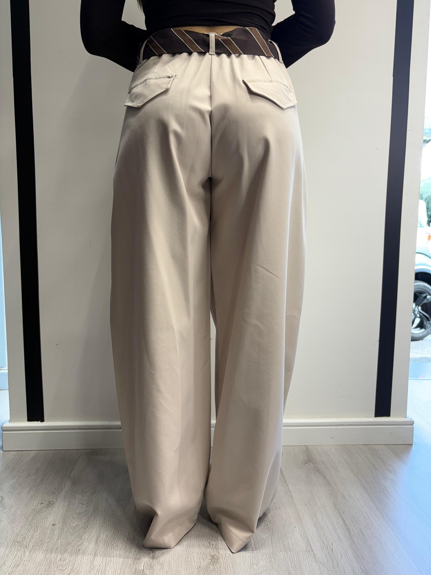 Pantalone con cravatta Just West
