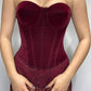Corsetto in velluto